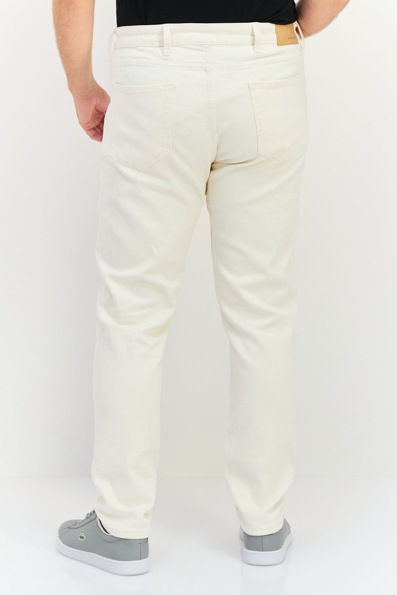 Celio جينز ضيق للرجال بملمس ناعم، كريمي - Image 2